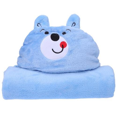 Soft Baby Blankets Baby Kids Bathing Towels Animal Shape Hooded Towel Lovely Baby Bath Towel Baby Swaddle Wrap Hooded Bathrobe