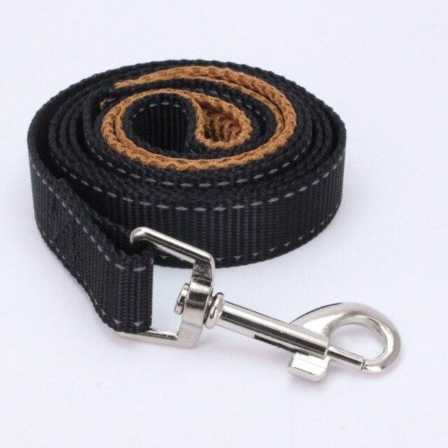 Dog Harness Mesh Pet Chest Back Harness With Traction Belt For Dogs Reflective  6 Colors Pet Daily Training Walking