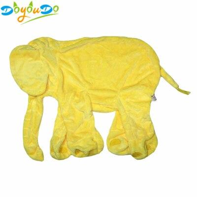 60CM Giant Elephant Skin Plush Toy No PP Cotton Plush Animal Soft Elephant Baby Sleeping Pillow Kids Toys