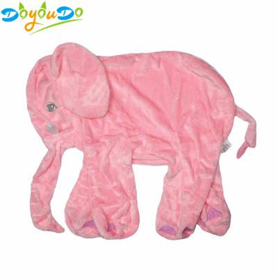 60CM Giant Elephant Skin Plush Toy No PP Cotton Plush Animal Soft Elephant Baby Sleeping Pillow Kids Toys