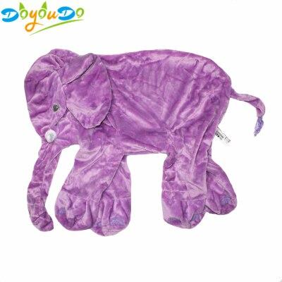 60CM Giant Elephant Skin Plush Toy No PP Cotton Plush Animal Soft Elephant Baby Sleeping Pillow Kids Toys