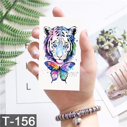 Whale Planet Sea Animals Temporary Tattoos Waterproof Women Fake Body Art Arm Tattoo Sticker Hand Tatoo