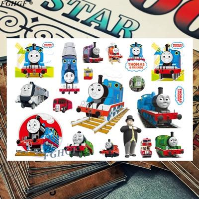 Cartoon cute Cars Child Temporary Body Art Flash Tattoo Sticker 17*10cm Waterproof painless tattoo Free shipping
