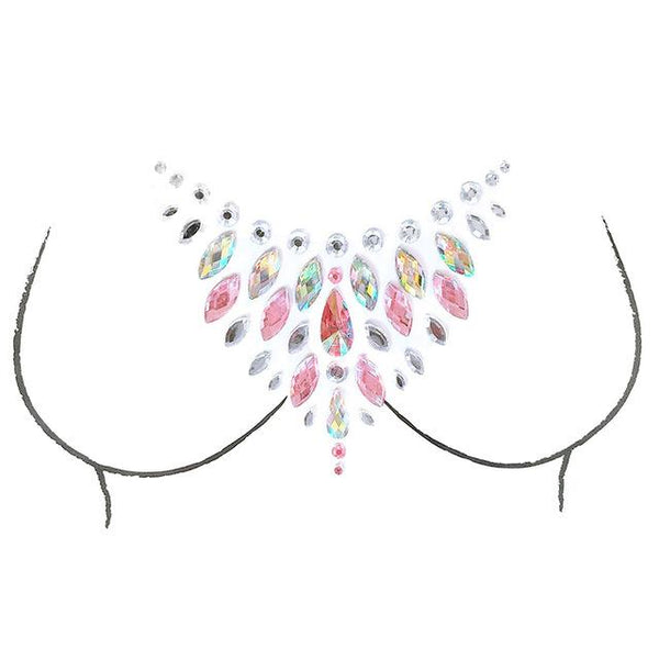 1 Sheet Adhesive Jewel Sticker Sticky Face Crystal Gems Festival Party Makeup Chest Tattoos Stickers Body Make Up 12 Styles