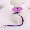 6 Colors Cute Angel Pet Dog Leashes Puppy Harness Collars Lead Strap Belt for Small Dogs Cats Designer Wing Adjustable Dog Leash