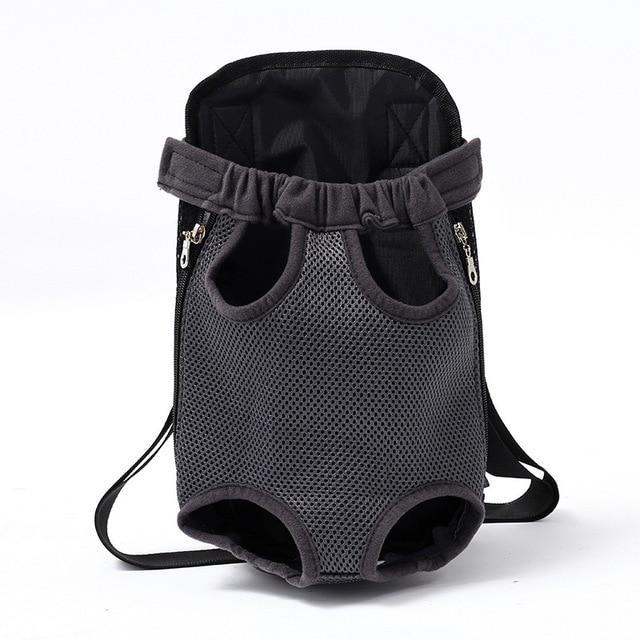 Pet Backpack Cat Dog Bag Dog Accessories Five-hole Mesh Breathable Chest Pet Out Of The Shoulder Bag Pet Supplies Dog Backpack