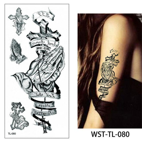 glaryyears 25 Designs 1 Sheet Women Jewelry Tattoo WST-TL Temporary Body Chest Waist Art Tattoo Sticker Cool Sexy Choker Pendant