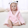 0-6Y Children Robes Animal Boys Girls Cotton sleepwear Baby Bathrobe Romper kids Home wear Baby Hooded Bath Towel Robes Cartoon