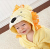 0-6Y Children Robes Animal Boys Girls Cotton sleepwear Baby Bathrobe Romper kids Home wear Baby Hooded Bath Towel Robes Cartoon