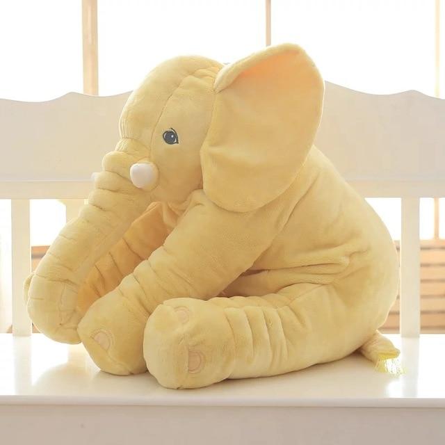 BOOKFONG 40/60cm Infant Plush Elephant Soft Appease Elephant Playmate Calm Doll Baby Toy Elephant Pillow Plush Toys Stuffed Doll