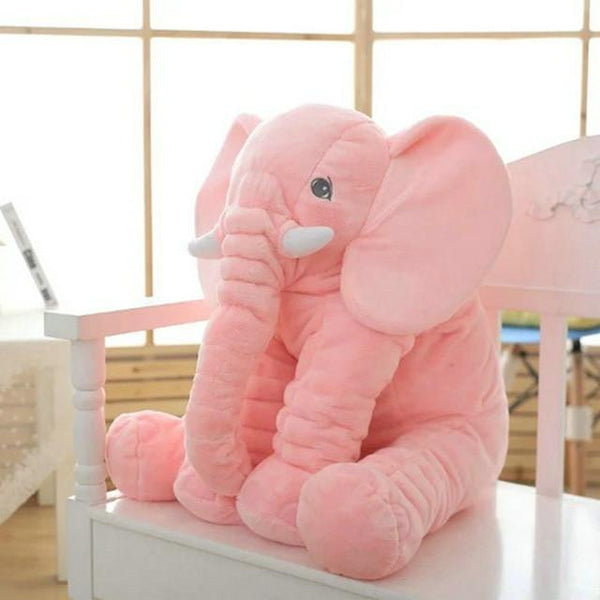 BOOKFONG 40/60cm Infant Plush Elephant Soft Appease Elephant Playmate Calm Doll Baby Toy Elephant Pillow Plush Toys Stuffed Doll