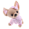 1pcs 17cm Chihuahua Puppy Kids Toy Kawaii Simulation Animal Doll Birthday Gift for Girls Children Cute Stuffed Dog Plush Toy