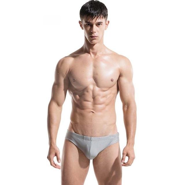 DESMIIT mens swimming trunks sexy swim shorts men liner swimwear bathing suit swimsuit male surfing beah short elastic quick dry