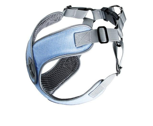 Free shipping pet dog harness quick fit reflective at night comfortable breathable soft solid color new style