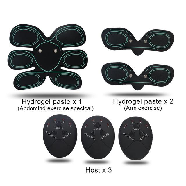2018 NEW Body Slimming Shaper Machine TENS Electronic Abdominal Fitness Accessories EMS Wireless Electric Fitness Equipment