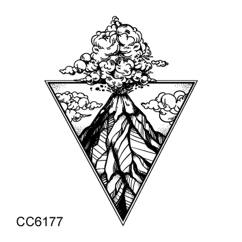 Rocooart Black White Style Tattoo Sticker Tree Taty Flower Temporary Tattoo Sticker For Body Art Tatouage Wolf Space Fake Tattoo