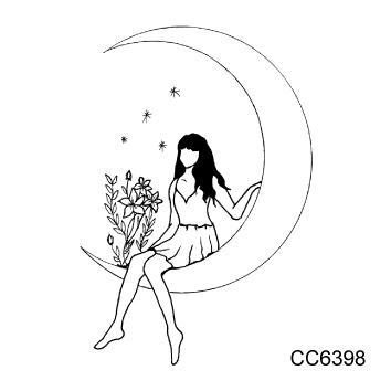 Rocooart Black White Style Tattoo Sticker Tree Taty Flower Temporary Tattoo Sticker For Body Art Tatouage Wolf Space Fake Tattoo