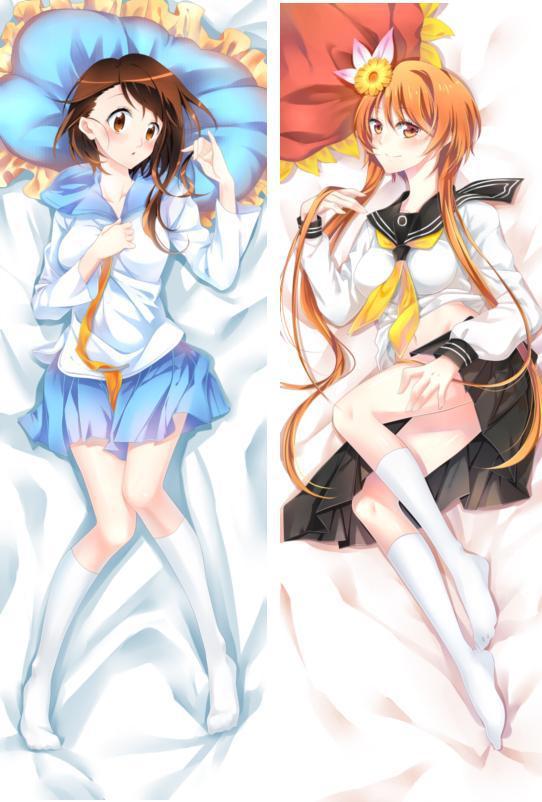 Japanese Anime Female character Nisekoi kirisaki chitoge Cute Hugging Body Pillow Case Cover Big Discount cosplay animation