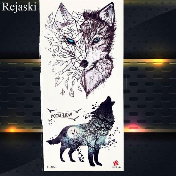 Watercolor Dream Catcher Temporary Tattoo Stickers Women Body Arm Art Painting Flash Tatto Girl Waist Feather Fake Tattoo Tribal