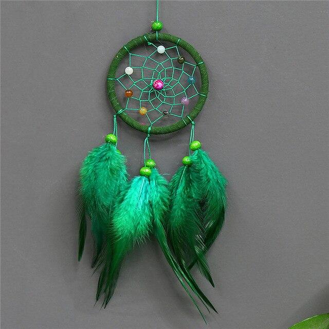 Car Pendant Decoration Dream Catcher Feather Suspension Ornament Automobiles Interior Dreamcatcher Hanging Trim Auto Accessories