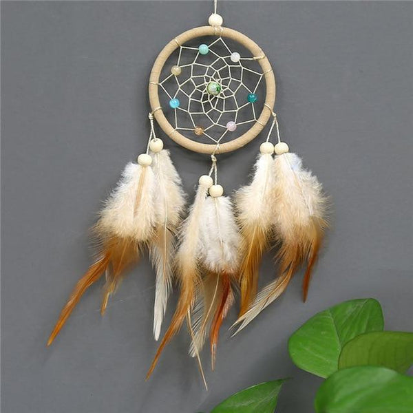 Car Pendant Decoration Dream Catcher Feather Suspension Ornament Automobiles Interior Dreamcatcher Hanging Trim Auto Accessories