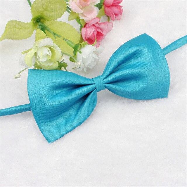 Dog Puppy Cat Kitten Pet Toy Kid Bow Tie Necktie Clothes Adjustable 105mm x 60mm For Small Mudium Dogs 2018