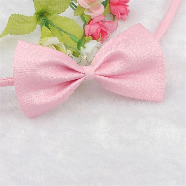 Dog Puppy Cat Kitten Pet Toy Kid Bow Tie Necktie Clothes Adjustable 105mm x 60mm For Small Mudium Dogs 2018