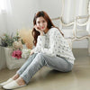 Autumn Winter Women Pajamas Sets Coral Fleece Sleepwear Warm Bathrobe Nightgowns Kimono Pyjamas Home Clothes Coral Fleece