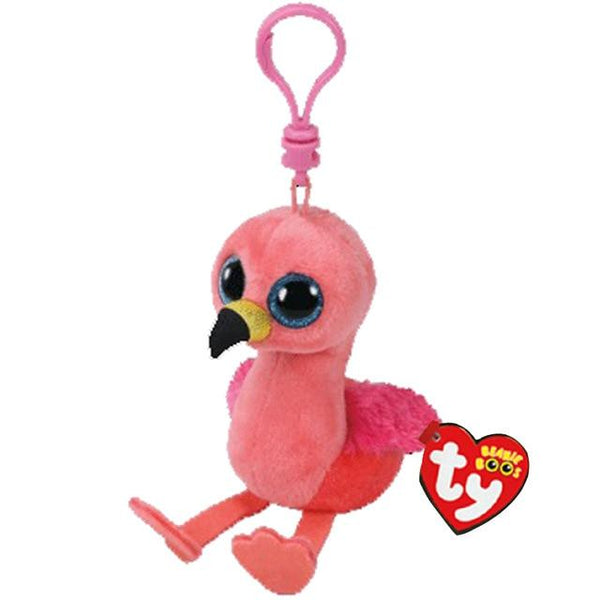 Ty Beanie Boos Big Eyes Plush Dog Keychain Doll Unicorn Penguin Leopard Owl Monkey Clip Toys 4" 10cm