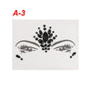 Adhesive Face Gems Rhinestone Temporary Tattoo Jewels Festival Party Body Glitter Stickers Makeup Temporary Tattoos Stickers