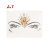 Adhesive Face Gems Rhinestone Temporary Tattoo Jewels Festival Party Body Glitter Stickers Makeup Temporary Tattoos Stickers