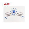 Adhesive Face Gems Rhinestone Temporary Tattoo Jewels Festival Party Body Glitter Stickers Makeup Temporary Tattoos Stickers