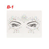 Adhesive Face Gems Rhinestone Temporary Tattoo Jewels Festival Party Body Glitter Stickers Makeup Temporary Tattoos Stickers