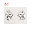 Adhesive Face Gems Rhinestone Temporary Tattoo Jewels Festival Party Body Glitter Stickers Makeup Temporary Tattoos Stickers