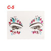 Adhesive Face Gems Rhinestone Temporary Tattoo Jewels Festival Party Body Glitter Stickers Makeup Temporary Tattoos Stickers