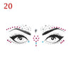 Adhesive Face Gems Rhinestone Temporary Tattoo Jewels Festival Party Body Glitter Stickers Makeup Temporary Tattoos Stickers