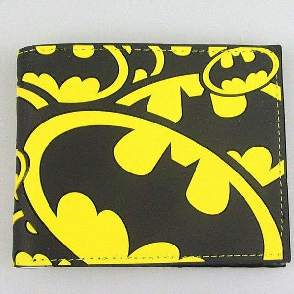 DC Comics Superhero Batman VS Superman Short Wallets Anime Card and Photo Holder Purse Cartoon Wallet Kids Birthday Gift