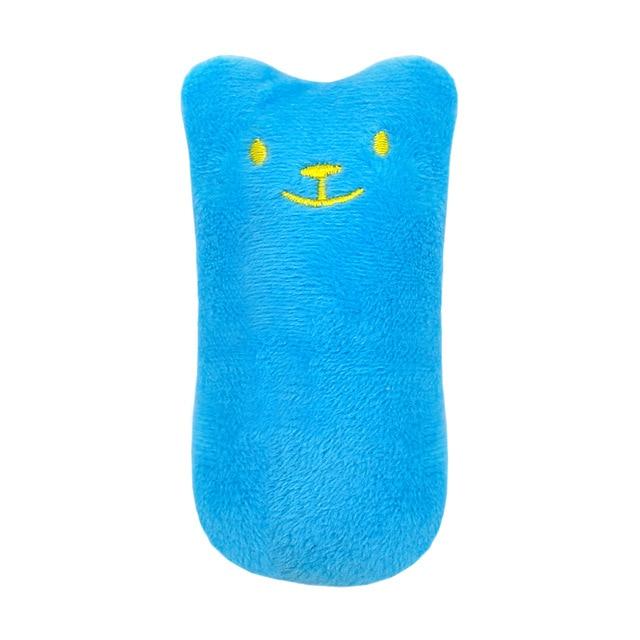Funny Interactive Plush Cat Toy Pet Kitten Chewing Toy Teeth Grinding Catnip Toys Claws Thumb Bite Cat mint For Cats Cat Supply