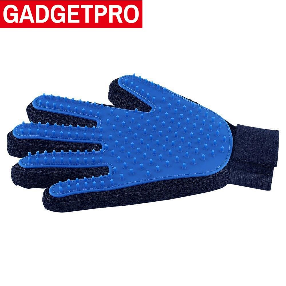 Pet Cat Grooming Deshedding Brush Glove for animals Dog Gentle Efficient Back Massage Fur Washing Bathing Brush Comb