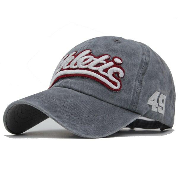 Xlamulu Washed Cotton Men Baseball Cap Snapback Hats For Women Embroidery Baseball Hat Letter Bone Gorras Casquette Male Hat Cap