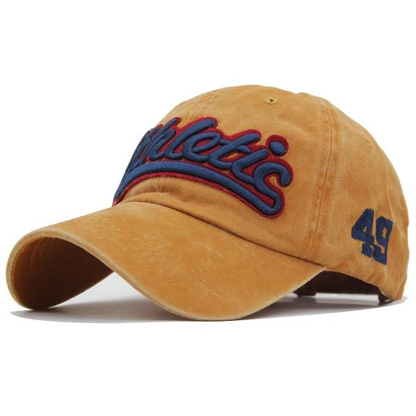 Xlamulu Washed Cotton Men Baseball Cap Snapback Hats For Women Embroidery Baseball Hat Letter Bone Gorras Casquette Male Hat Cap