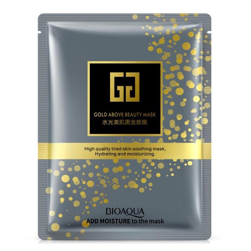 BIOAQUA Gold Above Beauty Facial Mask High Quality Soothing Mask Hydrating Moisturizing Face Mask Oil Control Skin Care