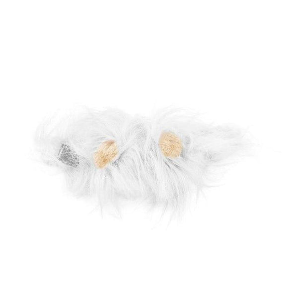Fashion Cat Lovely Pet Costume Lions Mane Wig for Cat Halloween Christmas Party Dress Up With Ear Pet Apparel Cat Fancy Dress