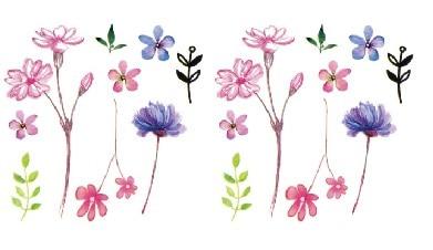 High quality waterproof flower temporary tattoos for women hand tattoo sticker fashion body art arm fake tatoo paper  SYA013