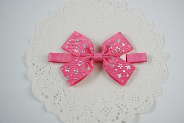 Fashion Dog Tie Cute Shining Star Ribbon Pet Bow Tie Small Large Dog Cat Neck Ties Pet Grooming Accessories 6 Colors