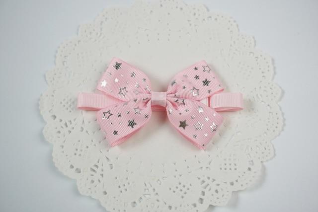 Fashion Dog Tie Cute Shining Star Ribbon Pet Bow Tie Small Large Dog Cat Neck Ties Pet Grooming Accessories 6 Colors
