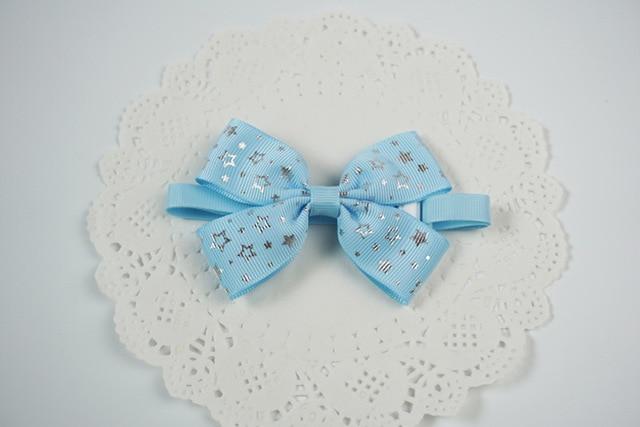 Fashion Dog Tie Cute Shining Star Ribbon Pet Bow Tie Small Large Dog Cat Neck Ties Pet Grooming Accessories 6 Colors