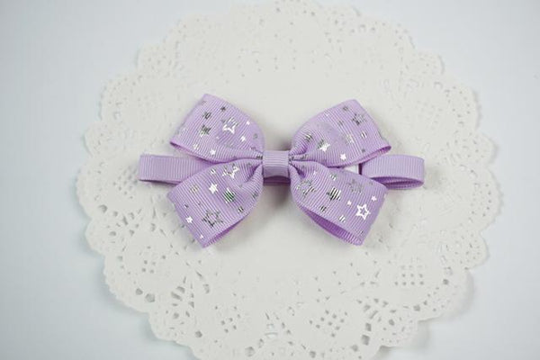 Fashion Dog Tie Cute Shining Star Ribbon Pet Bow Tie Small Large Dog Cat Neck Ties Pet Grooming Accessories 6 Colors