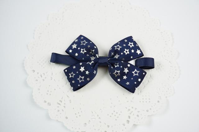 Fashion Dog Tie Cute Shining Star Ribbon Pet Bow Tie Small Large Dog Cat Neck Ties Pet Grooming Accessories 6 Colors