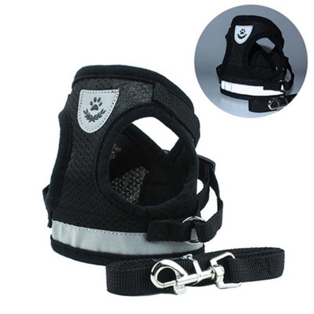 PACGOTH Adjustable Chest Pet Chest Vest Dog Harnesses Pet Collars Pet Chest Back Traction Belt Walking Lead Leash Strap Belt